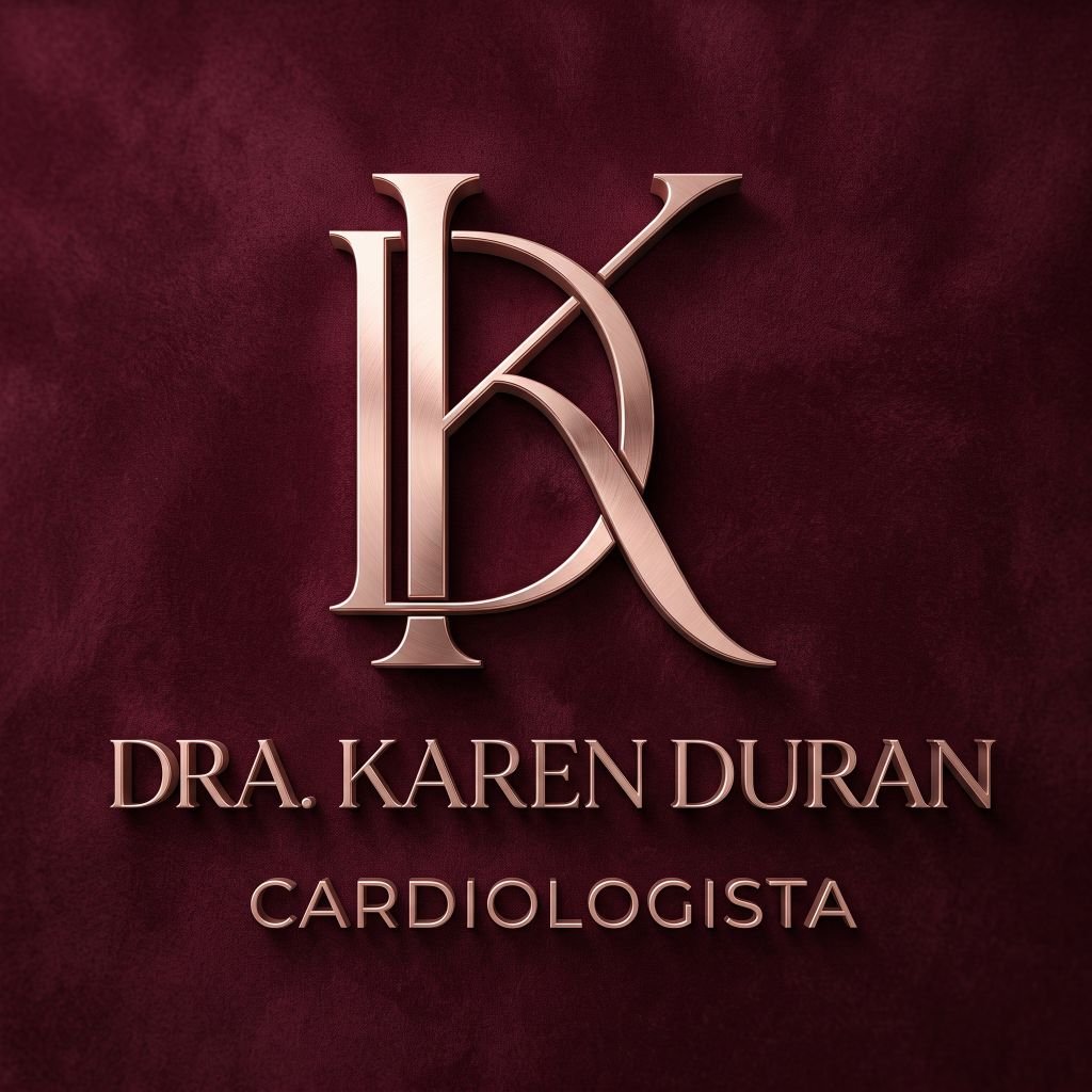 Logo KD — Dra. Karen Duran Cardiologista